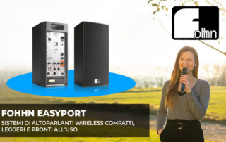 FOHHN EASYPORT: sistemi di altoparlanti wireless